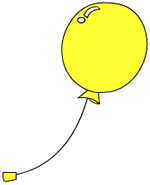 風船－150黄色
